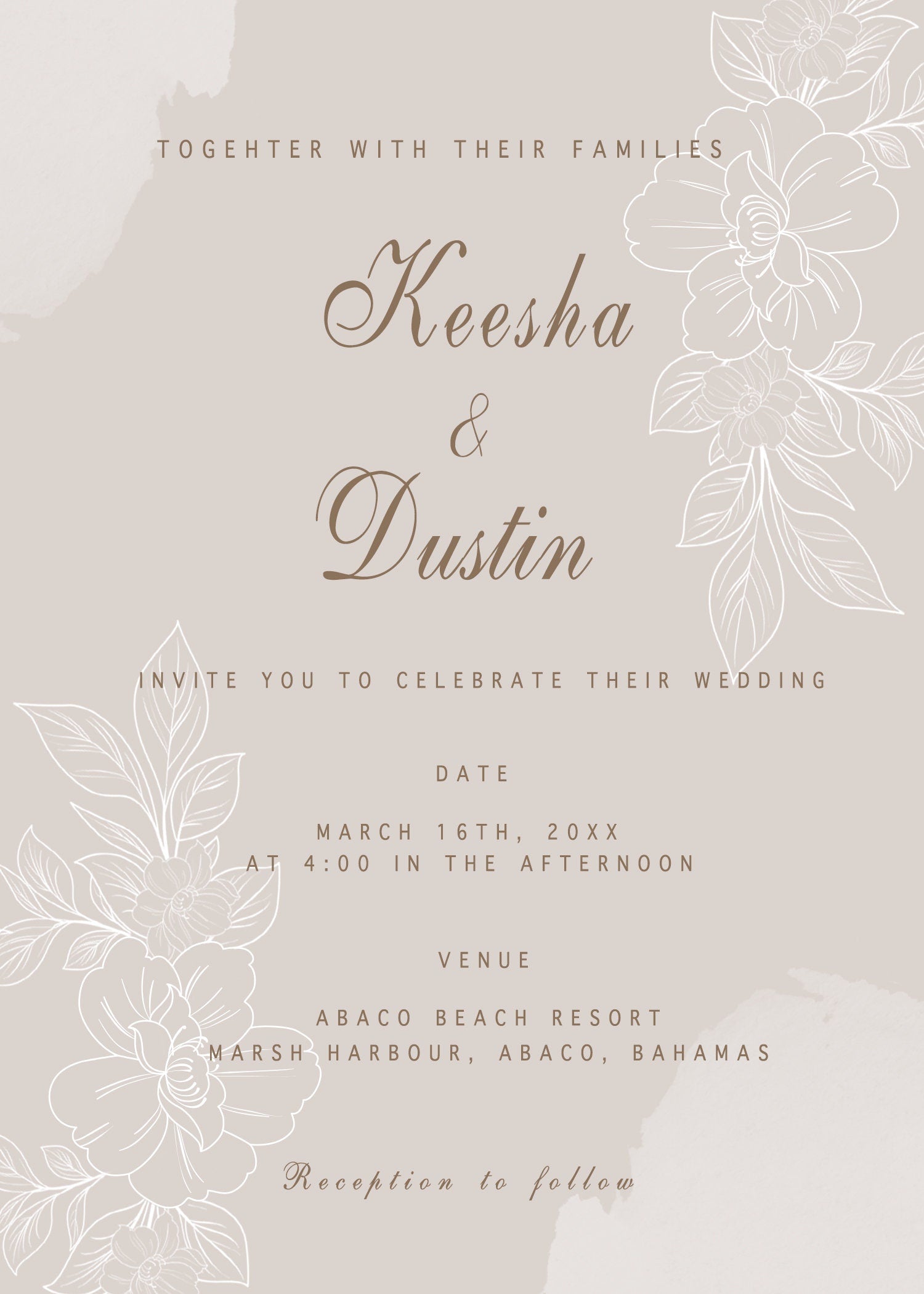 Lilac, Minimalistic Wedding Invite Suite