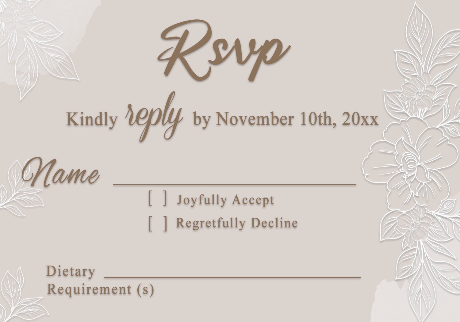 Lilac, Minimalistic Wedding Invite Suite